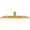 Ekena Millwork Portland Rough Sawn Timber Gable Bracket, Western Red Cedar, 48"W x 14"H x 2"D x 4"F, 7/12 Pitch GBW048X14X0204POR00RWR - alternate 5